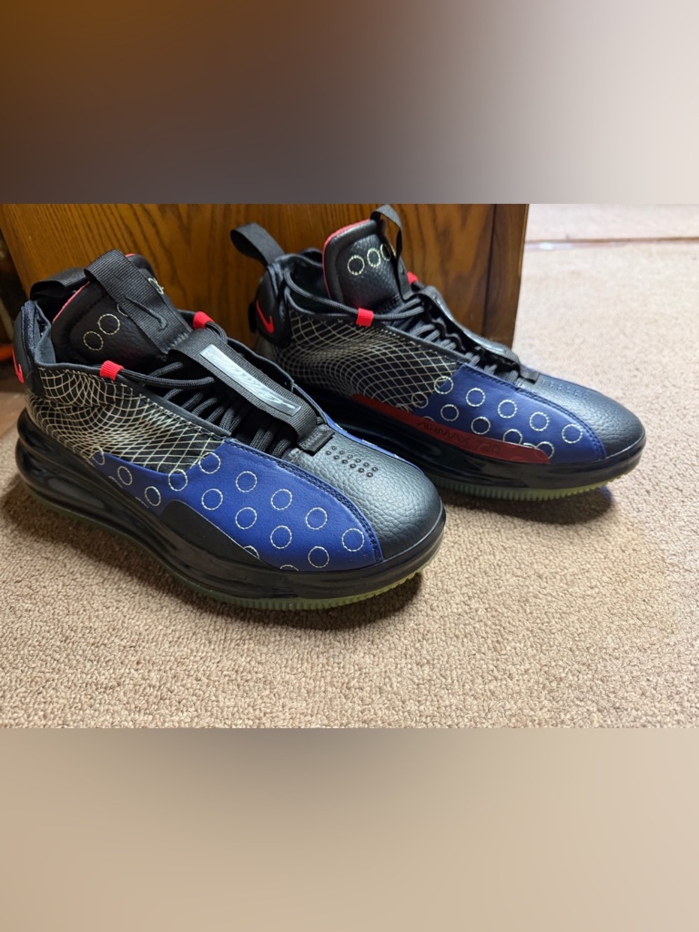 🔥Men’s Nike Air Max 720 Waves size 8.5- BRAND NEW NO BOX/(STOCKX is $562) - Picture 2 of 11